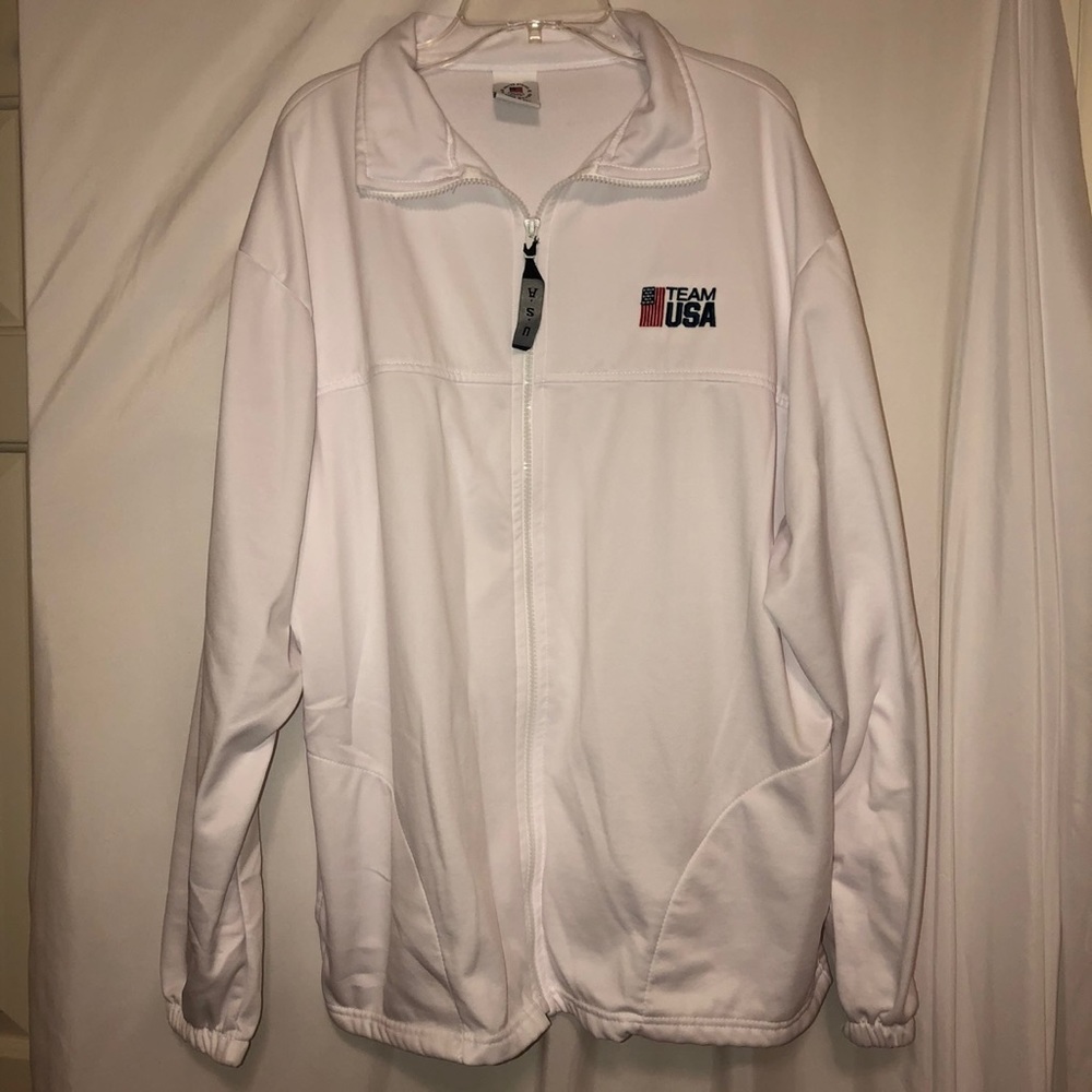 White Team USA Jacket